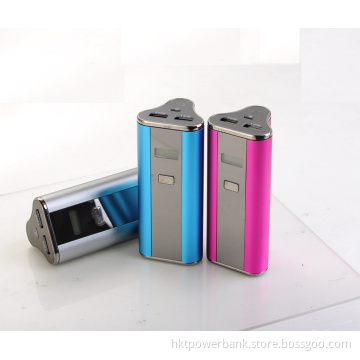 LED Red Laser Light Power Bank/High Quality High Capacity 7800 mAh Power Bank